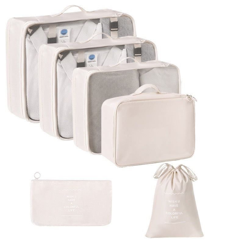 Organizador de Viaje 7 piezas Ref LL005