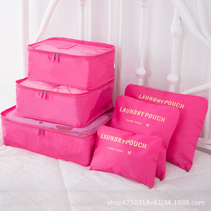 Organizador de Viaje 7 piezas Ref LL005