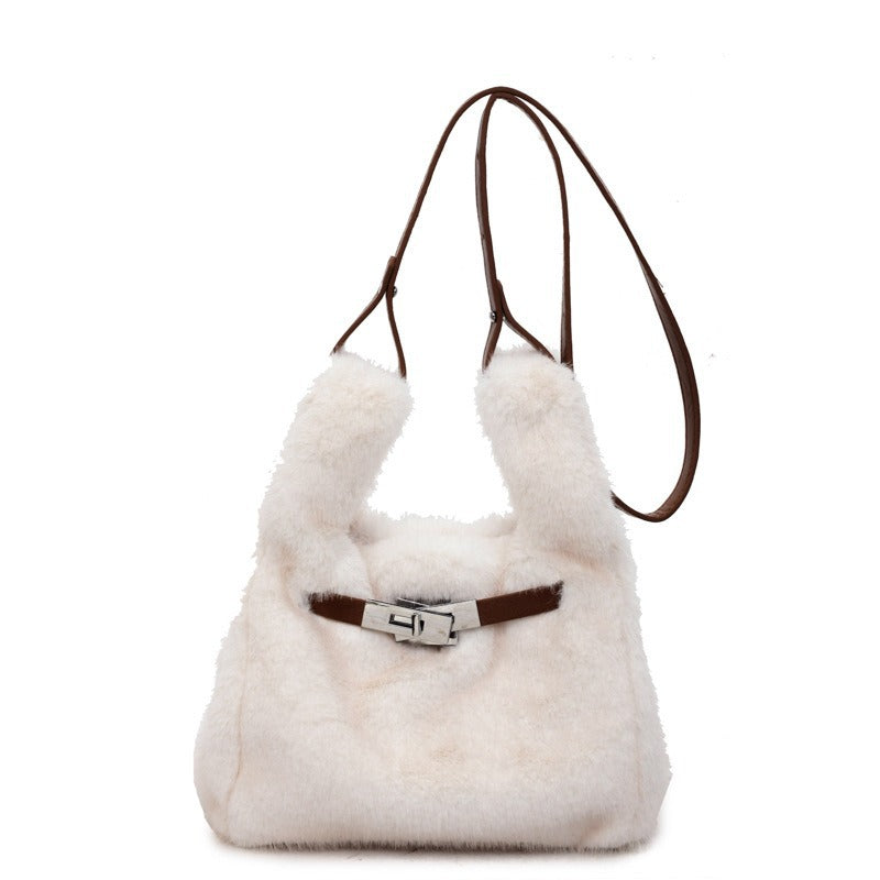 Bolso Cartera Tipo Peluche Ref S2260