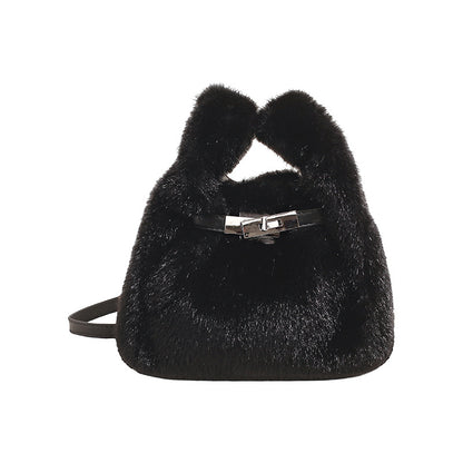 Bolso Cartera Tipo Peluche Ref S2260