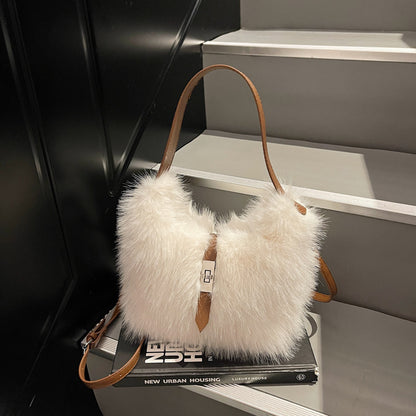 Bolso Cartera Tipo Peluche S2263