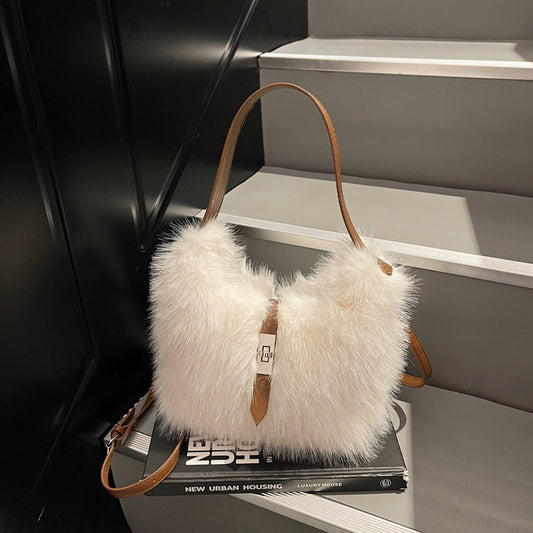 Bolso Cartera Tipo Peluche S2263