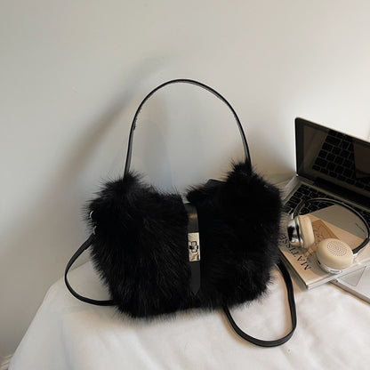 Bolso Cartera Tipo Peluche S2263