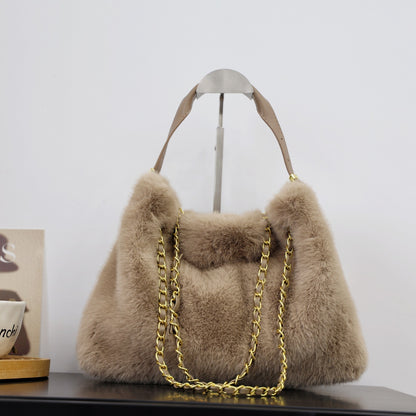 Bolso Cartera Tipo Peluche Ref S2264
