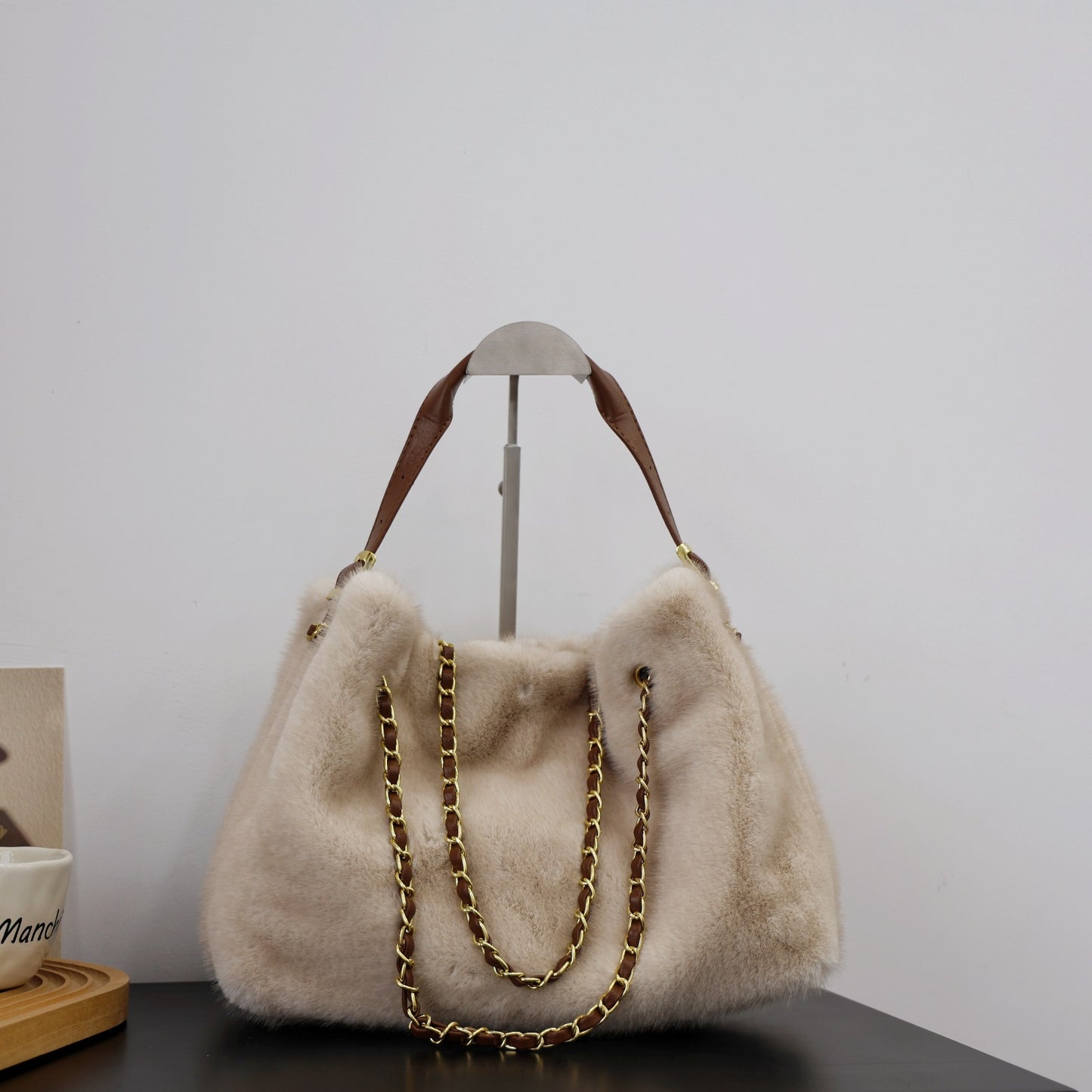 Bolso Cartera Tipo Peluche Ref S2264