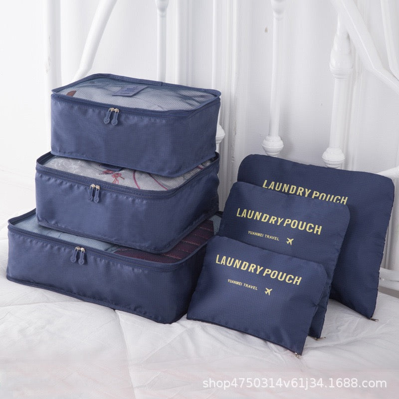 Organizador de Viaje 7 piezas Ref LL005
