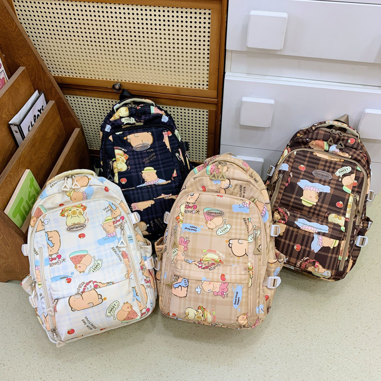 Morral Escolar Capibara Ref S1567